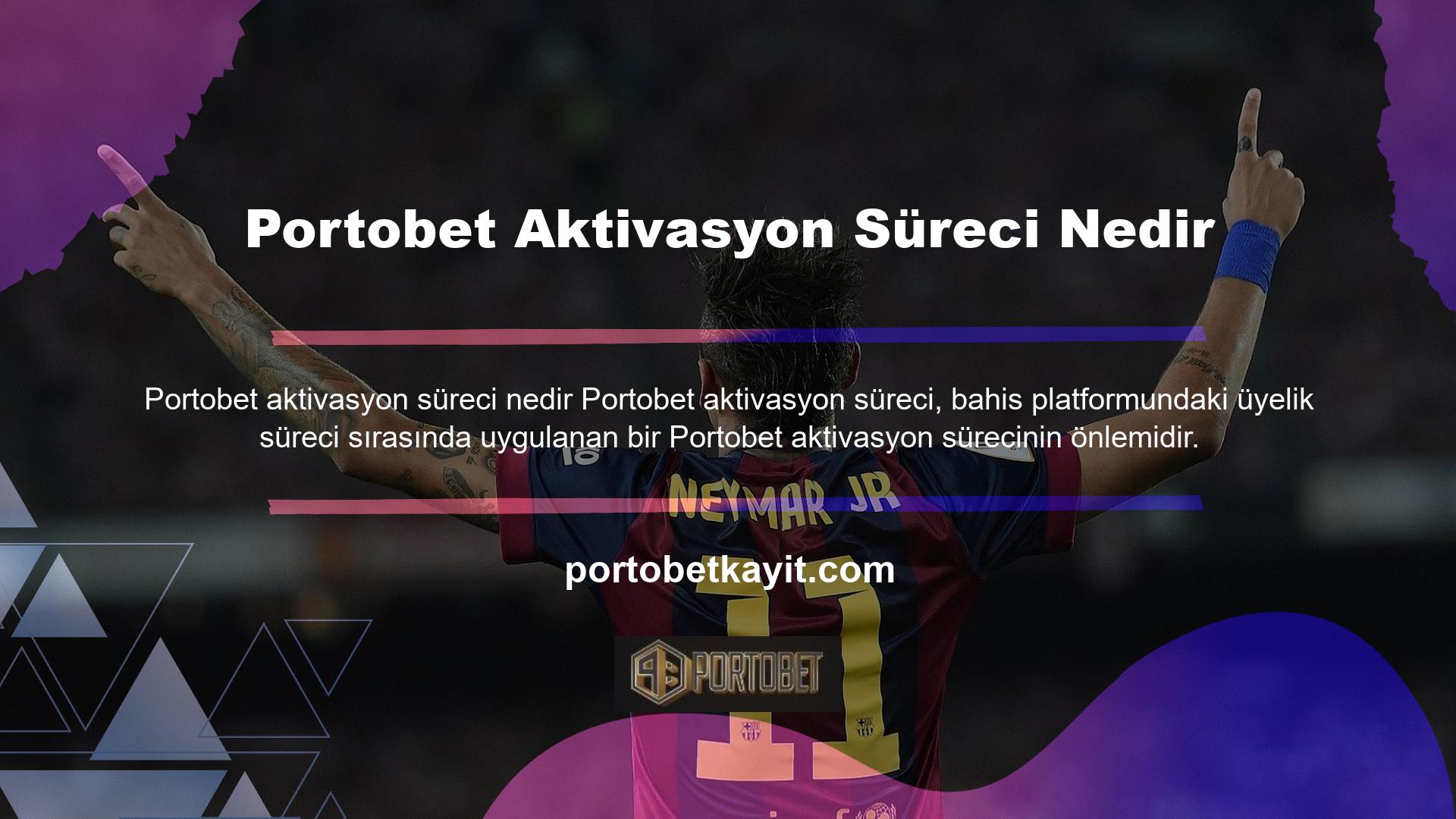 Bir çevrimiçi bahis sitesine kaydolduktan sonra, kayıt işlemini tamamladıktan sonra üyeliğinizi etkinleştirmek için size bir e -posta gönderirler