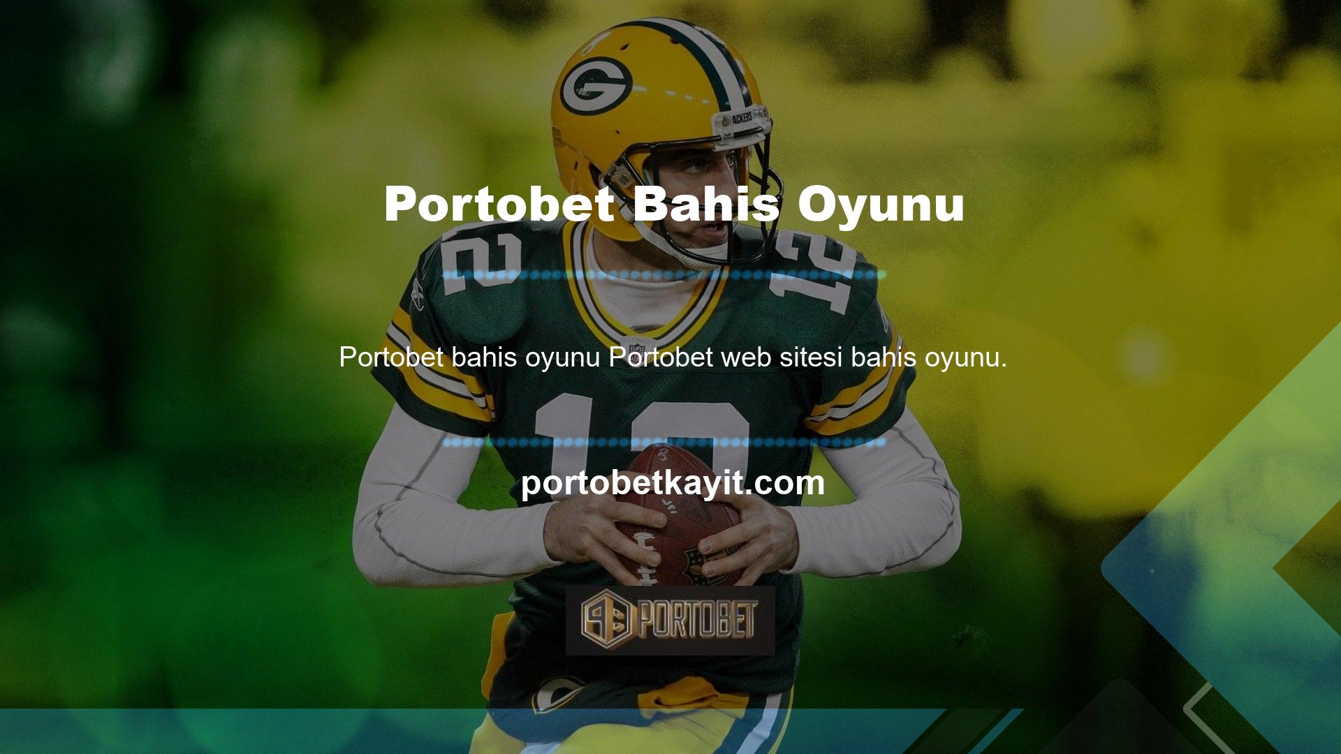 Tabii ki, diğer siteler gibi, bu sitenin en dikkat çekici kısmı Portobet bahisleridir, kullanıcı futbolunun en fazla yatırımıdır